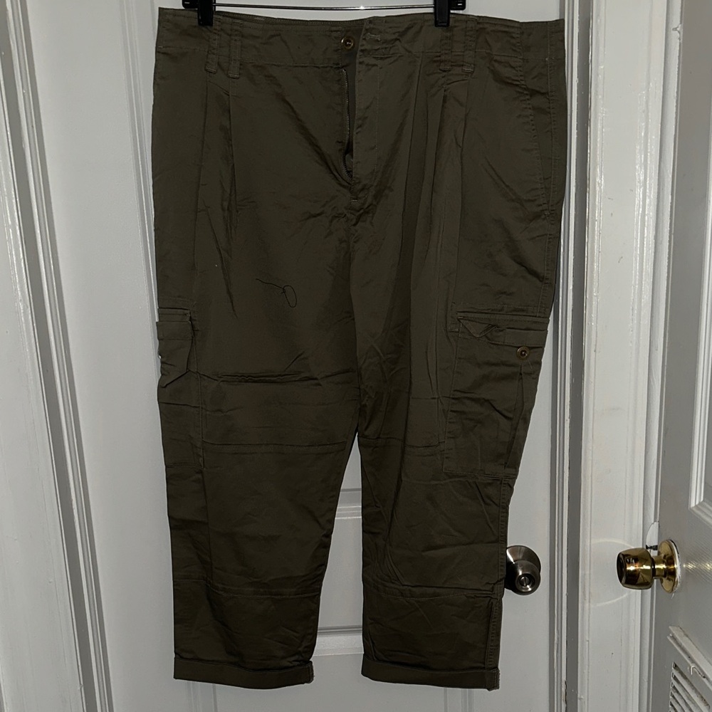 Ralph Lauren Men's Olive Green Cargo Pants